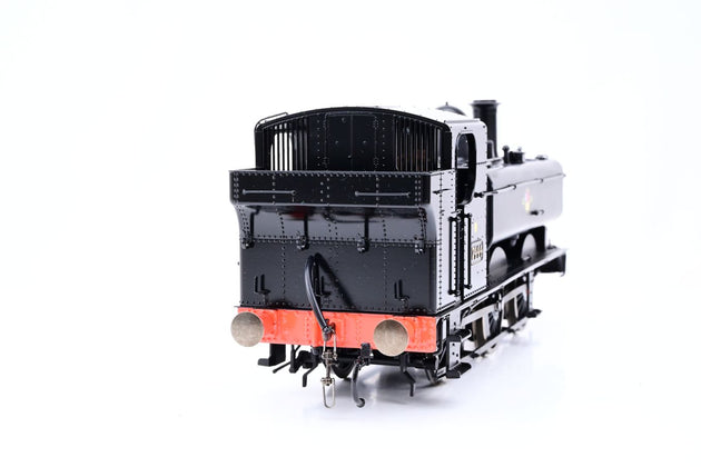 Dapol O Gauge 7S-025-002S Class 74xx Pannier BR Black Late Crest No.7444 - DCC Sound, Boxed