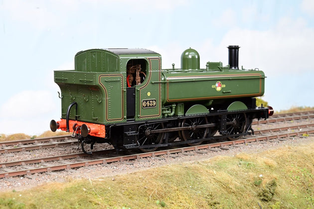 Dapol O Gauge 7S-024-004 Class 64XX Pannier BR Late Crest Lined Green No.6439 - Boxed