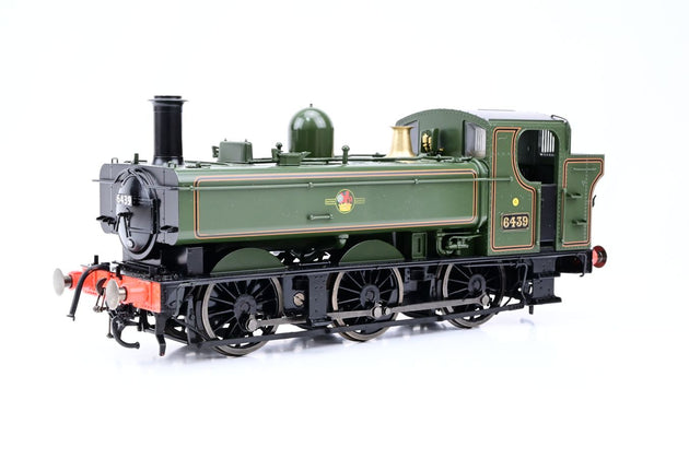 Dapol O Gauge 7S-024-004 Class 64XX Pannier BR Late Crest Lined Green No.6439 - Boxed