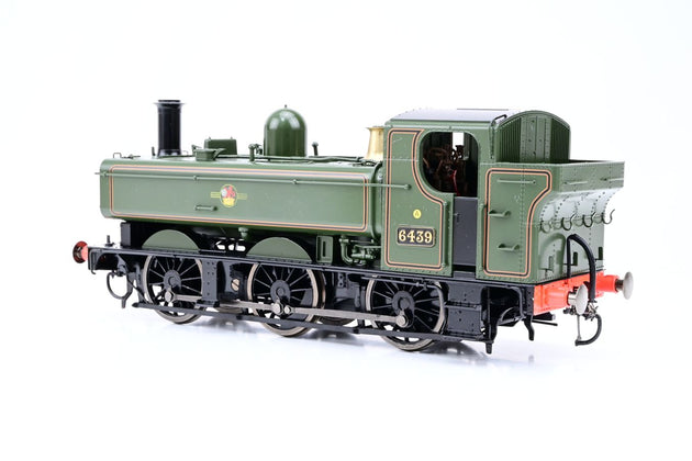 Dapol O Gauge 7S-024-004 Class 64XX Pannier BR Late Crest Lined Green No.6439 - Boxed