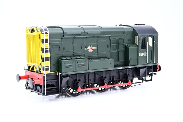 Dapol O Gauge 7D-008-009 BR Class 08 Green Late Crest w/ Wasp Stripes No.D3002 - Boxed