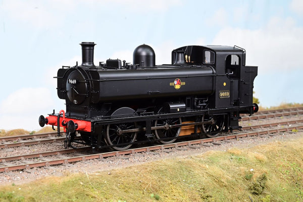 Dapol O Gauge 7S-007-007 Class 57xx Pannier BR Black Late Crest No.9669 - Boxed