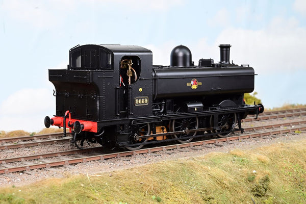 Dapol O Gauge 7S-007-007 Class 57xx Pannier BR Black Late Crest No.9669 - Boxed