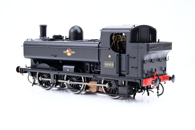 Dapol O Gauge 7S-007-007 Class 57xx Pannier BR Black Late Crest No.9669 - Boxed
