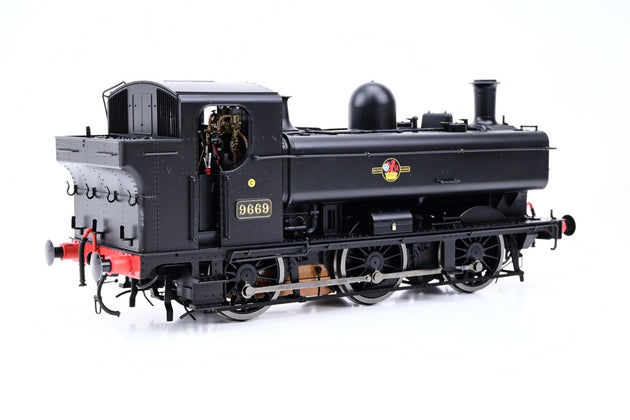Dapol O Gauge 7S-007-007 Class 57xx Pannier BR Black Late Crest No.9669 - Boxed
