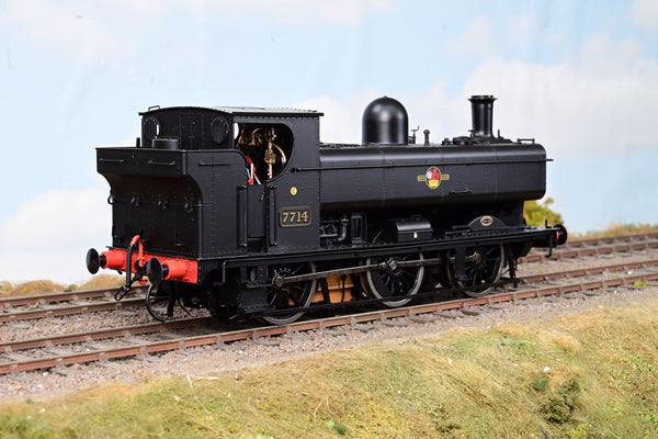 Dapol O Gauge 7S-007-011 BR Black 57xx Pannier Tank No.7714 - Boxed