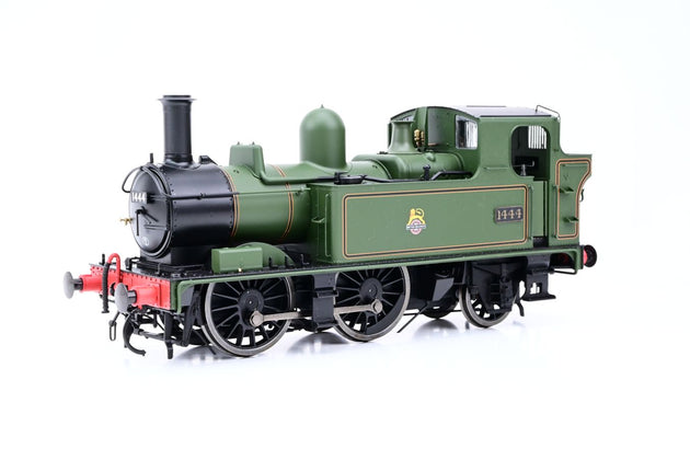 Dapol O Gauge 7S-006-022 14xx Class BR Early Crest Lined Green A/fitted Top Feed No.1444 - Boxed