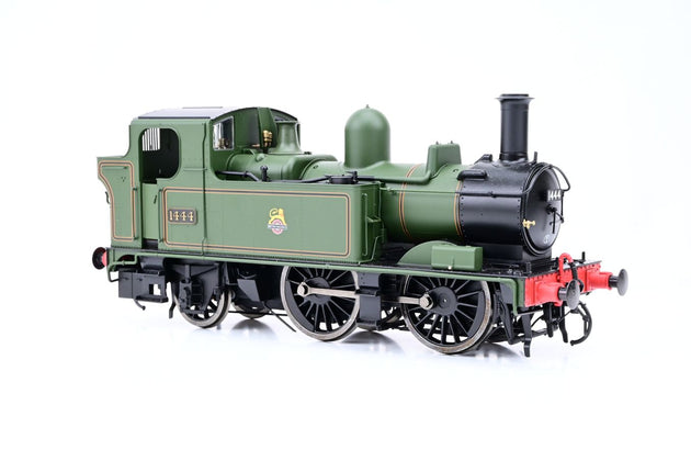 Dapol O Gauge 7S-006-022 14xx Class BR Early Crest Lined Green A/fitted Top Feed No.1444 - Boxed