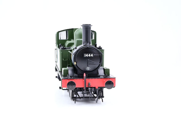 Dapol O Gauge 7S-006-022 14xx Class BR Early Crest Lined Green A/fitted Top Feed No.1444 - Boxed