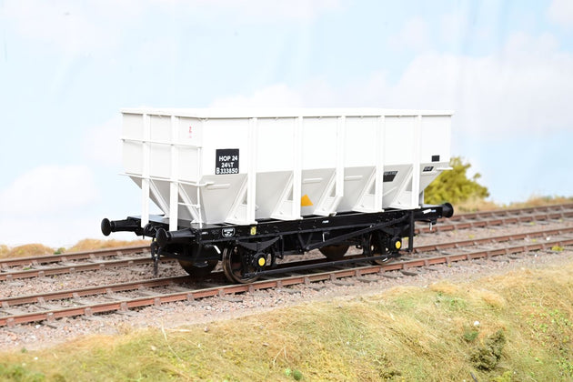 Accurascale 7mm O Gauge ACC1032-HUO-O-L BR Grey 24.5T HOP/HUO Coal Hopper No.B333850 - Boxed
