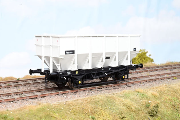 Accurascale 7mm O Gauge ACC1032-HUO-O-I BR Grey 24.5T HOP/HUO Coal Hopper No.B334997 - Boxed