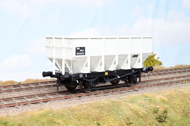 Accurascale 7mm O Gauge ACC1032-HUO-O-A BR Grey 24.5T HOP/HUO Coal Hopper No.333365 - Boxed