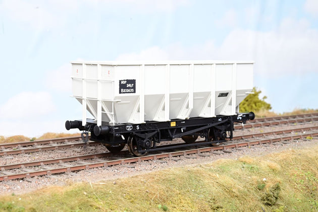 Accurascale 7mm O Gauge ACC1032-HUO-O-A BR Grey 24.5T HOP/HUO Coal Hopper No.333365 - Boxed