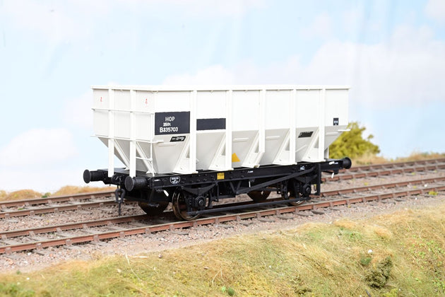 Accurascale 7mm O Gauge ACC1032-HUO-O-C BR Grey 24.5T HOP/HUO Coal Hopper No.335703 - Boxed