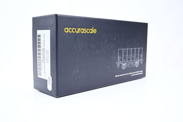 Accurascale 7mm O Gauge ACC1032-HUO-O-C BR Grey 24.5T HOP/HUO Coal Hopper No.335703 - Boxed