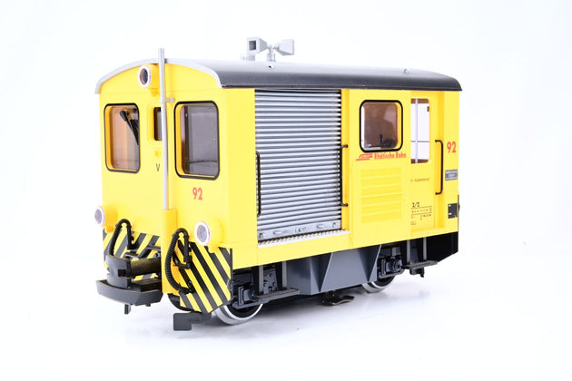 LGB G Gauge 27410 RhB Tractor Loco Tm 2/2, MTS S/H - DCC Fitted, Boxed