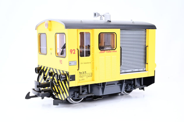 LGB G Gauge 27410 RhB Tractor Loco Tm 2/2, MTS S/H - DCC Fitted, Boxed