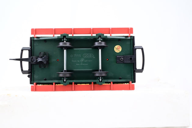 LGB G Gauge Pair of Grizzly Flats Railroad Coaches - Unboxed