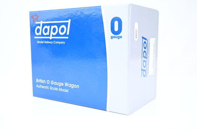 Dapol O Gauge BR Bauxite 12T Ventilated Goods Van w/ Planked Sides No.B763560 - Renumbered, Boxed