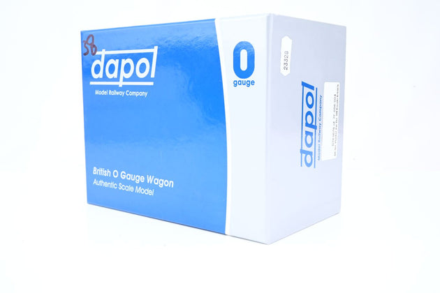 Dapol O Gauge BR Bauxite 12T Ventilated Goods Van w/ Planked Sides No.B763560 - Renumbered, Boxed