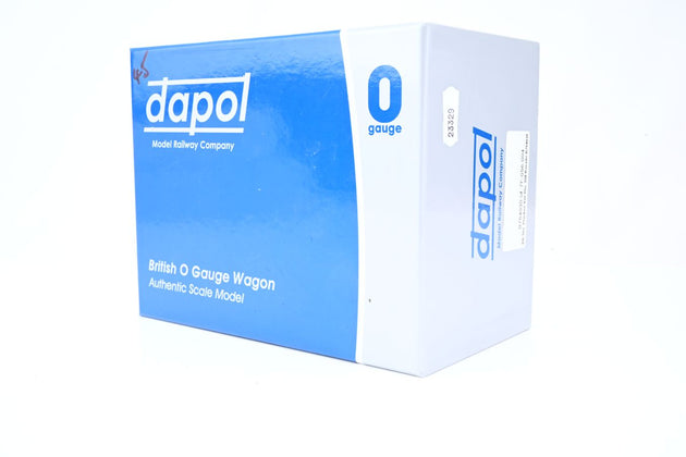 Dapol O Gauge BR Bauxite 12T Ventilated Goods Van w/ Planked Sides No.B763560 - Renumbered, Boxed