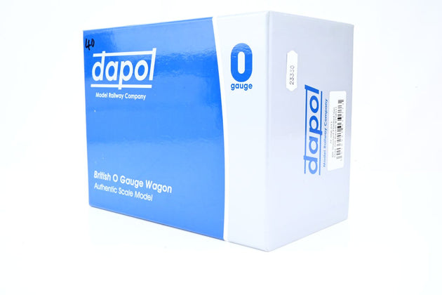 Dapol O Gauge 7F-056-013 BR Bauxite 12T Ventilated Goods Van w/ Planked Sides No.B758511 - Boxed
