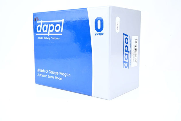 Dapol O Gauge 7F-056-014 BR Bauxite 'Ale' 12T Ventilated Goods Van w/ Planked Sides No.B870077 - Boxed
