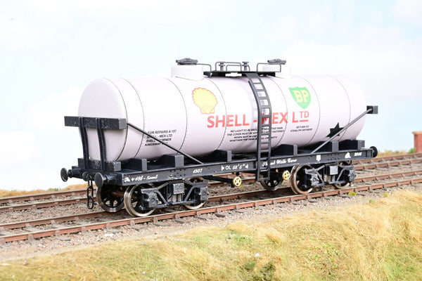 Darstaed O Gauge Shell Mex Ltd. Bogie Tanker Wagon No.2016 - Boxed