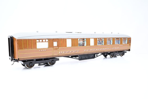 Kit Built O Gauge Rake of 4 LNER Teak Gresley Coaches - Unboxed