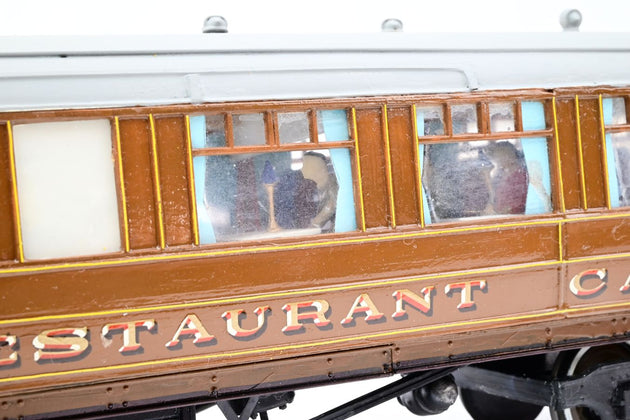 Kit Built O Gauge Rake of 4 LNER Teak Gresley Coaches - Unboxed
