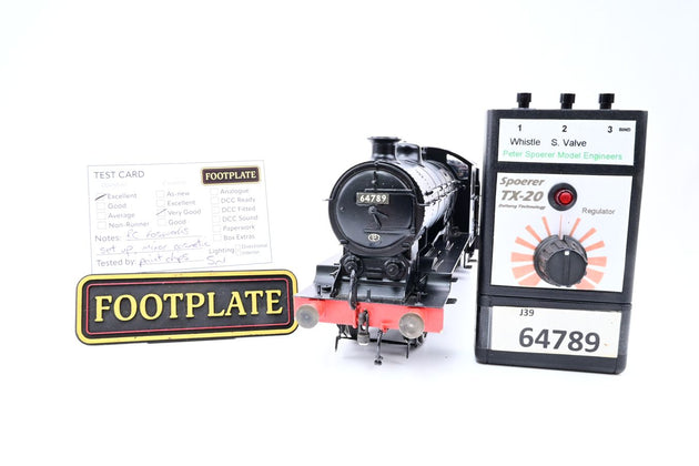 Kit Built O Gauge BR Black J39 No.64789 - Fosworks Radio Control