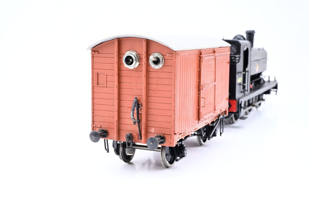 Kit Built O Gauge BR Black J52 No.68817 and Vent Van - Fosworks Radio Control
