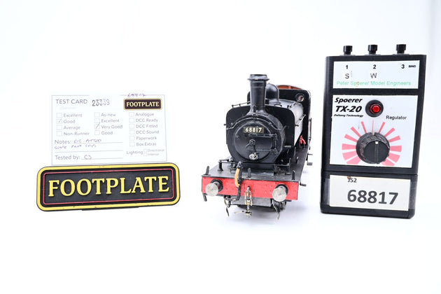 Kit Built O Gauge BR Black J52 No.68817 and Vent Van - Fosworks Radio Control