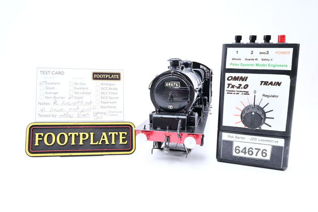 Kit Built O Gauge BR Black J20 No.64676 - Fosworks Radio Control
