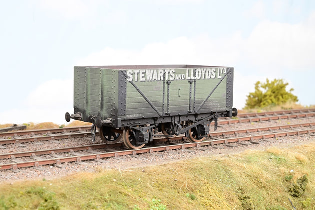 Kit Built O Gauge 'Stewarts and Lloyds Ltd.' 8-Plank Open Wagon - Unboxed