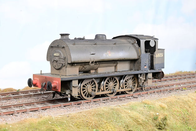 The Works Sancheng O Gauge BR Black 0-6-0ST Class J94 Austerity No.68051 - DCC Fitted, Weathered, Boxed