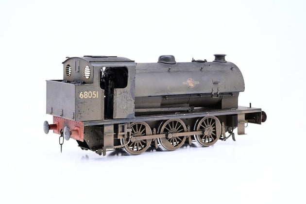 The Works Sancheng O Gauge BR Black 0-6-0ST Class J94 Austerity No.68051 - DCC Fitted, Weathered, Boxed