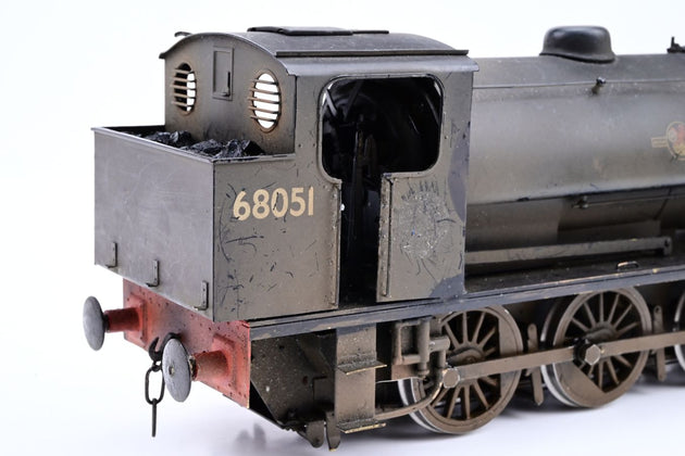 The Works Sancheng O Gauge BR Black 0-6-0ST Class J94 Austerity No.68051 - DCC Fitted, Weathered, Boxed