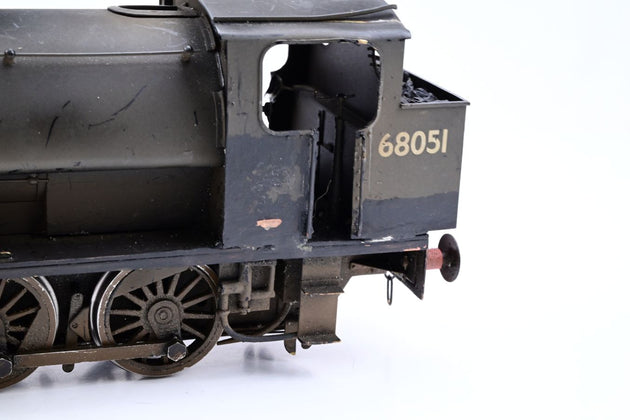 The Works Sancheng O Gauge BR Black 0-6-0ST Class J94 Austerity No.68051 - DCC Fitted, Weathered, Boxed