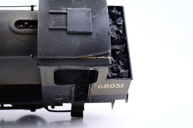 The Works Sancheng O Gauge BR Black 0-6-0ST Class J94 Austerity No.68051 - DCC Fitted, Weathered, Boxed
