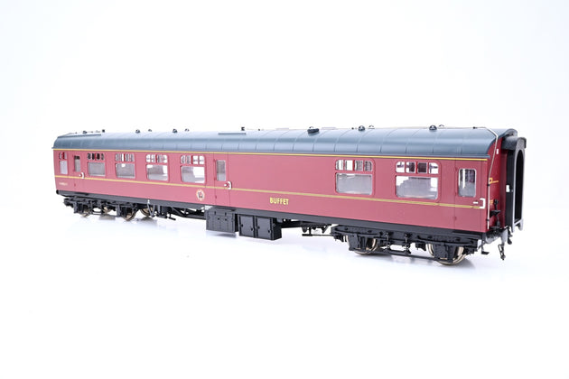 Heljan O Gauge 4941 BR Maroon Mk1 RMB Restaurant Miniature Buffet Coach No.M86293 - Boxed
