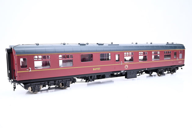 Heljan O Gauge 4941 BR Maroon Mk1 RMB Restaurant Miniature Buffet Coach No.M86293 - Boxed