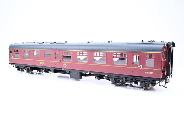 Heljan O Gauge 4941 BR Maroon Mk1 RMB Restaurant Miniature Buffet Coach No.M86293 - Boxed
