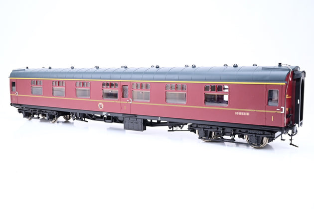 Heljan O Gauge 4931 BR Maroon Mk1 FK Corridor First Coach No.M86118 - Boxed