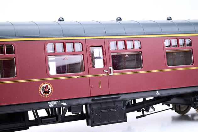 Heljan O Gauge 4931 BR Maroon Mk1 FK Corridor First Coach No.M86118 - Boxed