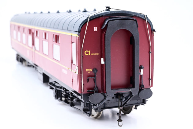 Heljan O Gauge 4931 BR Maroon Mk1 FK Corridor First Coach No.M86118 - Boxed