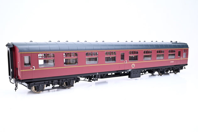Heljan O Gauge 4901 BR Maroon Mk1 SK Corridor Second Coach No.E86136 - Boxed