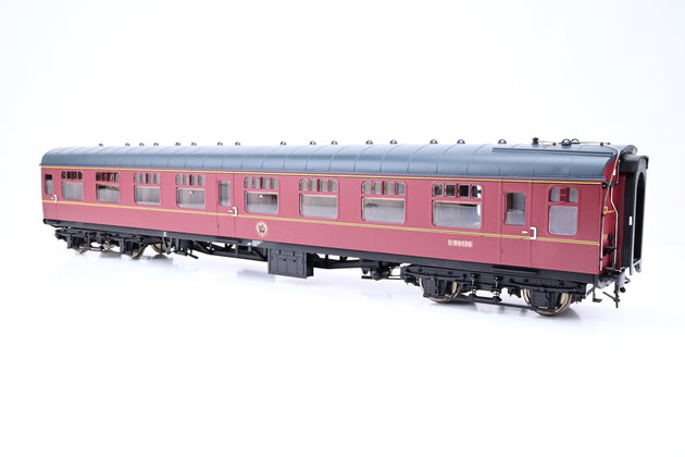 Heljan O Gauge 4901 BR Maroon Mk1 SK Corridor Second Coach No.E86136 - Boxed