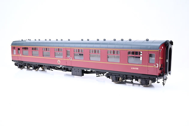 Heljan O Gauge 4901 BR Maroon Mk1 SK Corridor Second Coach No.E86136 - Boxed