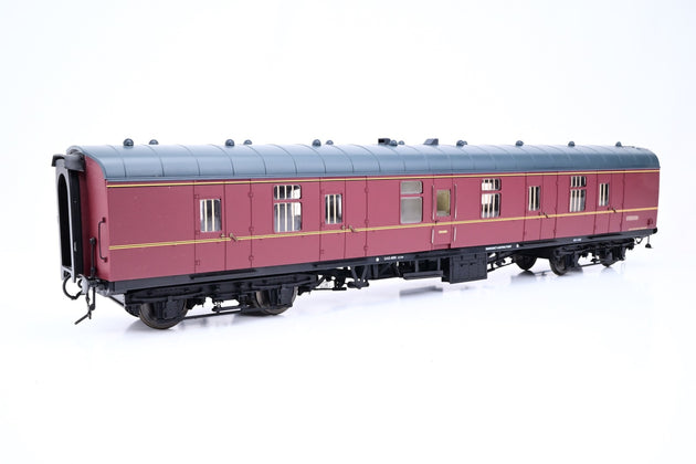 Heljan O Gauge 4951 BR Maroon Mk1 BG Full Brake Coach No.E86136 - Boxed